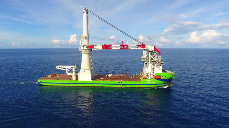台船環海二度獲得3-1期區塊開發合約 簽訂海盛風場35座水下基礎及海上變電站運輸安裝、海床拋石工程