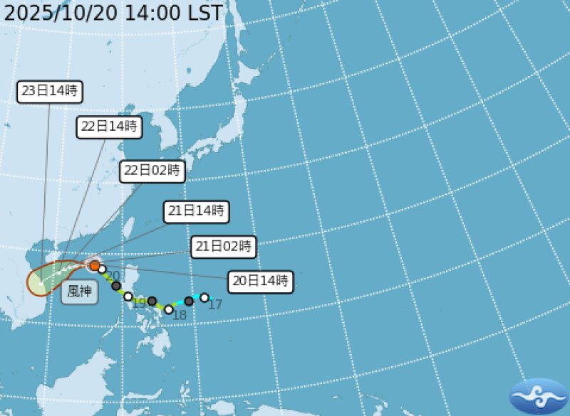颱風「風神」外圍環流挾東北季風襲台　北部豪雨不斷、宜花多校停班停課