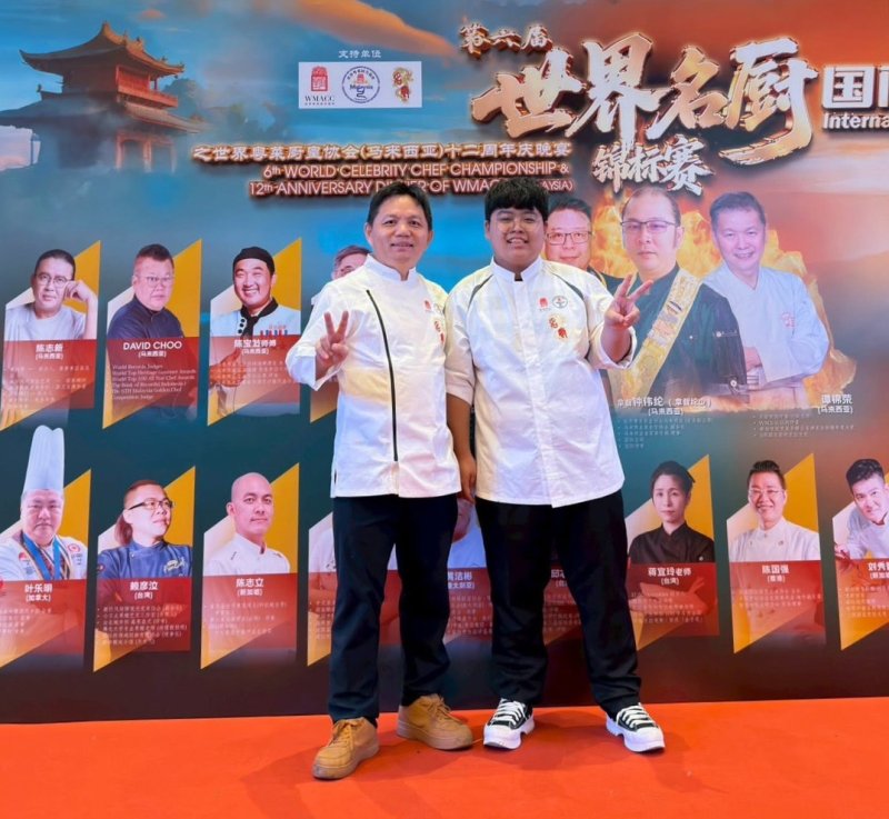樹科大餐烘系師生赴馬來西亞 世界名廚錦標賽雙奪金 