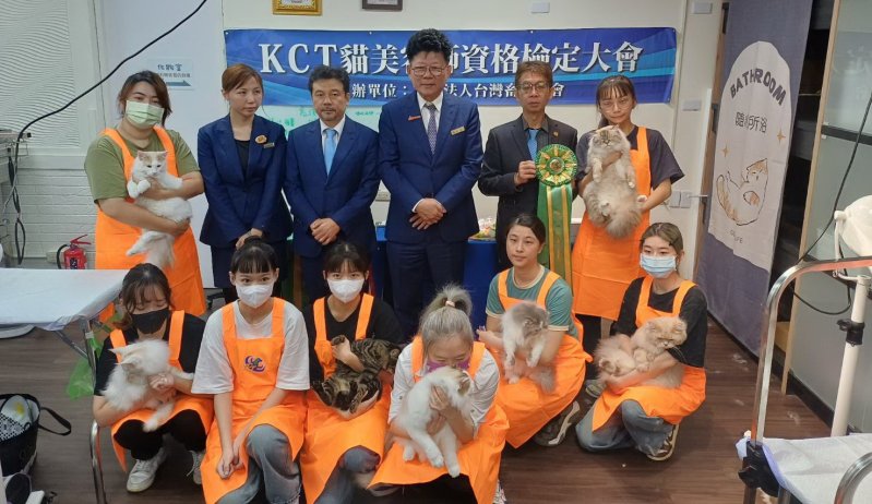 AI 時代最不會被取代的職業！ 角落貓學堂聯手KCT 出「貓美容檢定」，掀起新職涯潮
