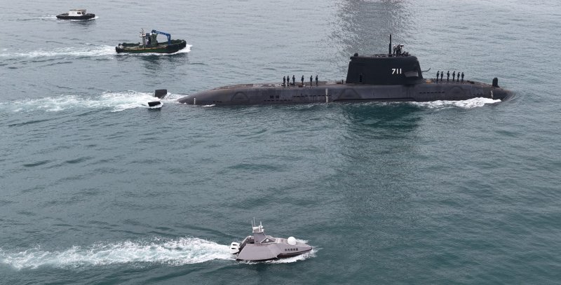 「海鯤軍艦」測試皆符合安全標準   部份媒體所述係屬不實 台船澄清以正視聽