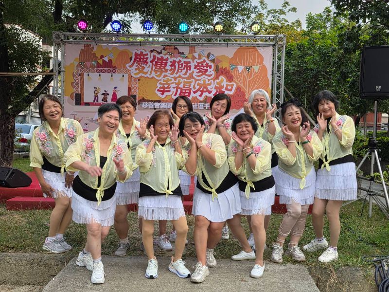  安和協會銀髮美少女  圖/謝德賢