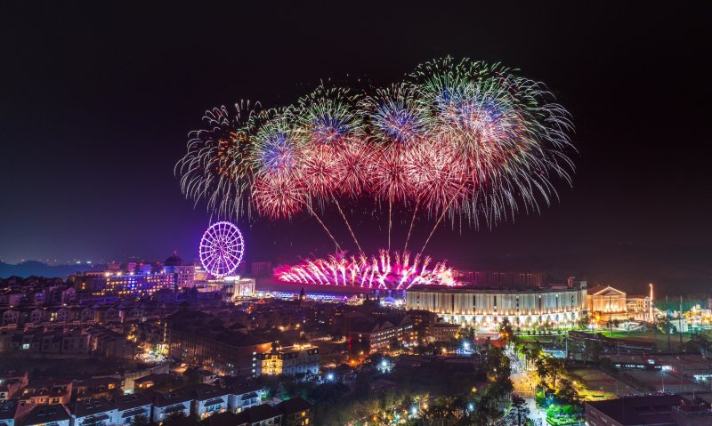 全台最浪漫！義大世界999秒跨年煙火秀 這裡看最精彩