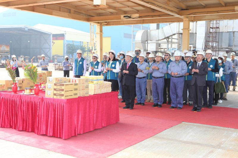 台船公司承造海洋委員會國家海洋研究院 「100噸級與300噸級海洋基礎資料調查船」安放龍骨典禮
