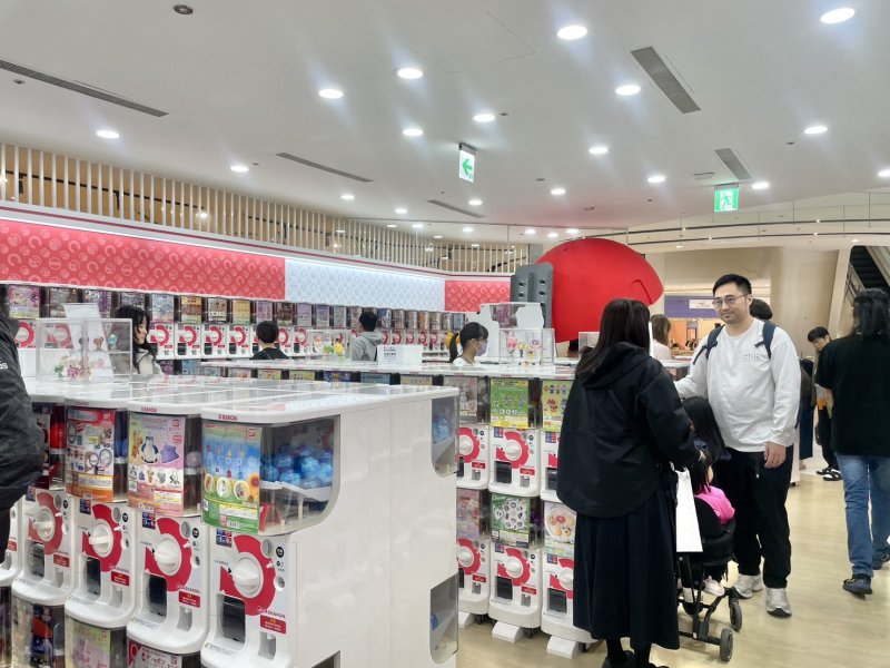 高人氣大型扭蛋裝置首度南下 GBO 進駐高雄大立A館 4F