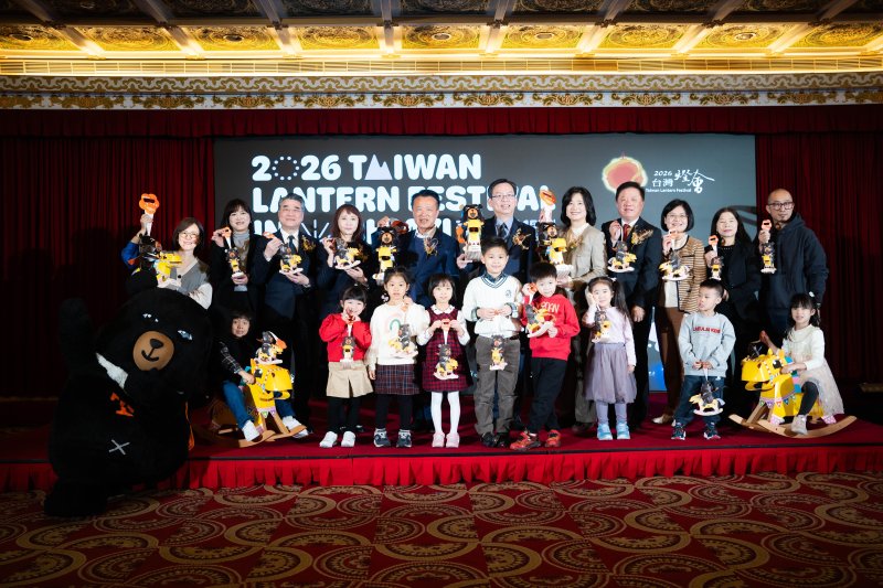 「2026台灣燈會」主燈暨小提燈亮相！