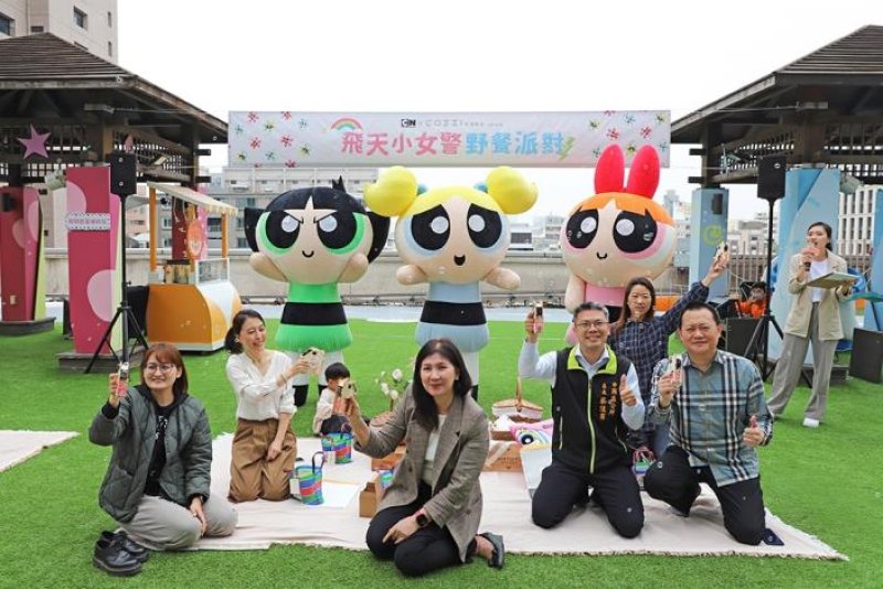 南市推《飛天小女警》野餐派對打造跨世代共享春日體驗