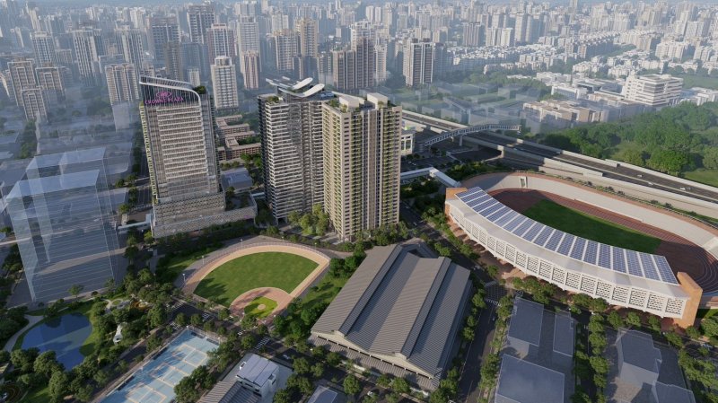 O9苓雅運動園區BC基地聯開案評選出爐  結合運動休閒商辦飯店住宅