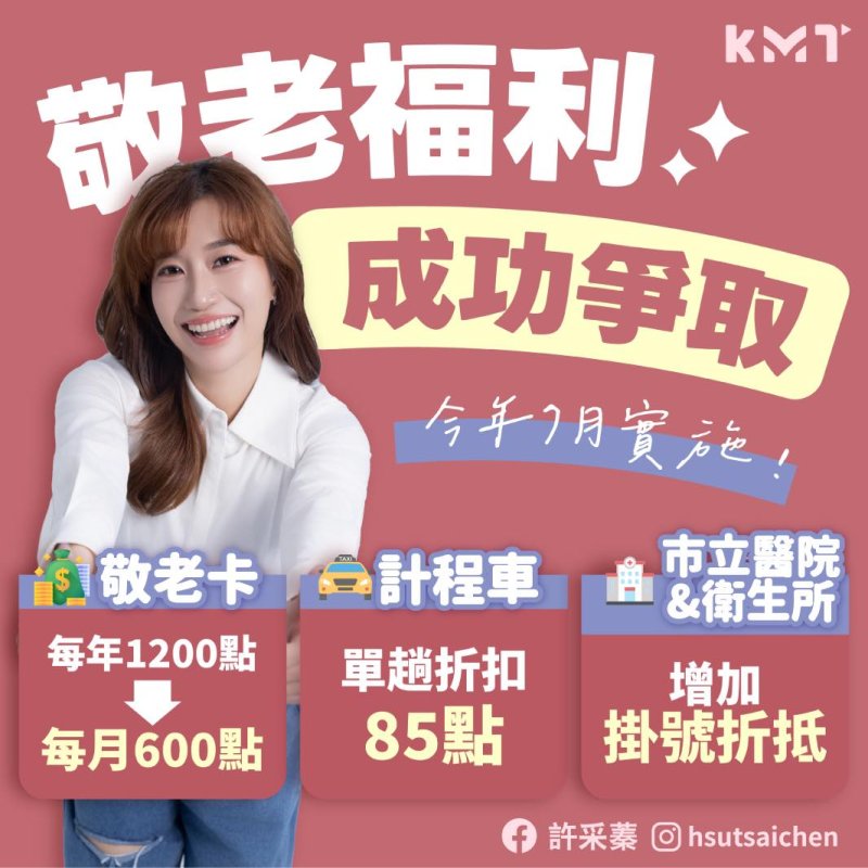 許采蓁澄清參選傳聞　強調將續拚連任：盼外界停止惡意抹黑