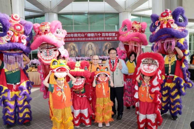 佛光山南台別院浴佛園遊會 祈福傳遞善的力量