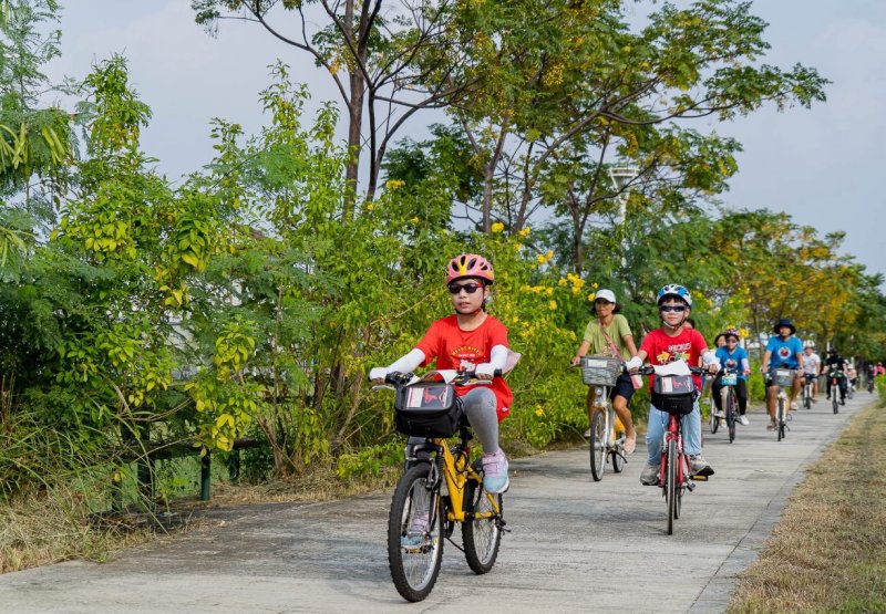 高雄乘風而騎首場「觀音湖生態單車遊」騎進高雄山湖秘境　探索生態