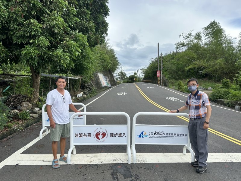 守護陸蟹生命再進化  鵬管處與陸蟹志工6/11起展開小琉球封路護蟹行動