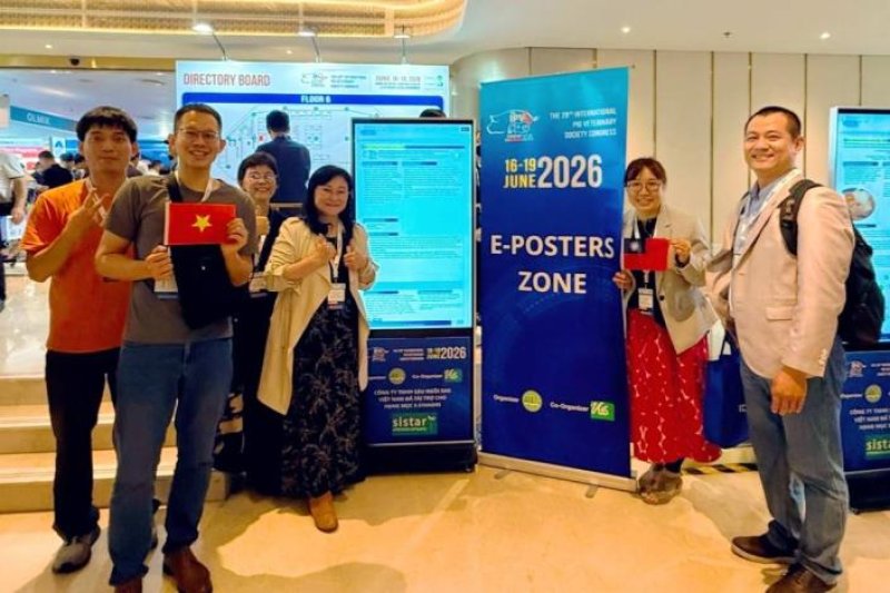 臺南市動保處豬病研究躍國際 首度於國際豬病學會大會（IVPS 2026） 發表2篇學術論文