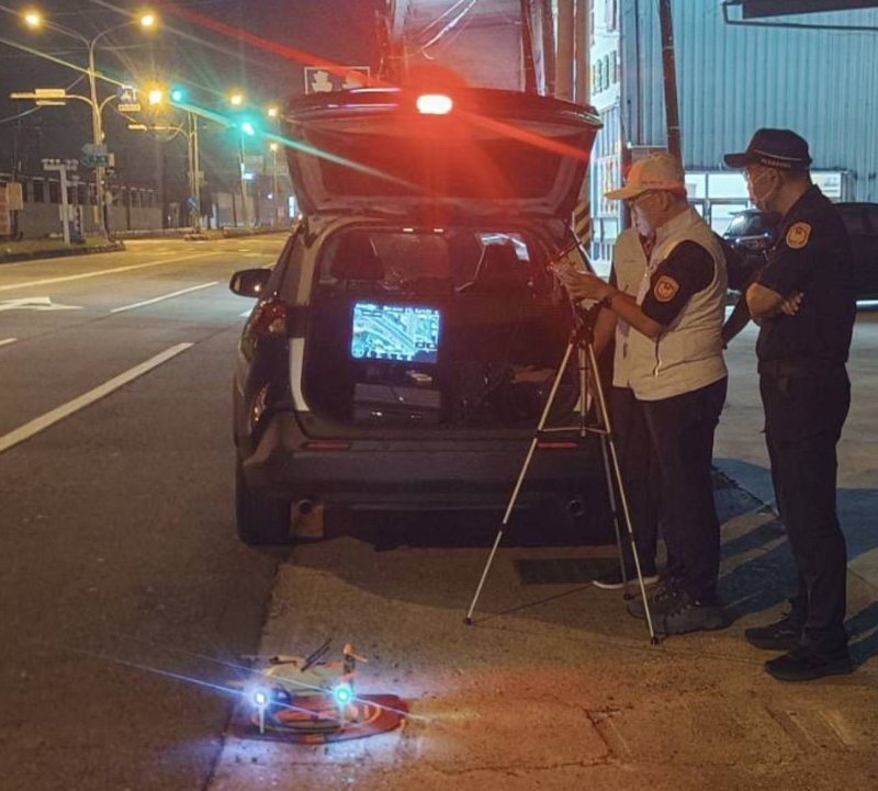 屏警首度出動無人機　全縣深夜擴大路檢　陸空包抄壓制不法氣焰