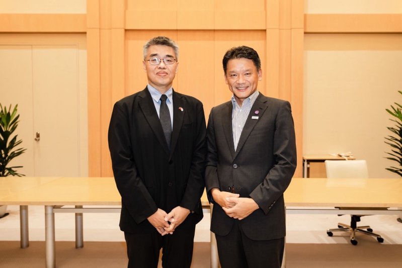 高雄東京共探智慧城市新未來　李懷仁拜會東京都副知事宮坂學
