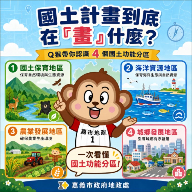 國土怎麼分、土地怎麼用？帶你看懂國土功能分區