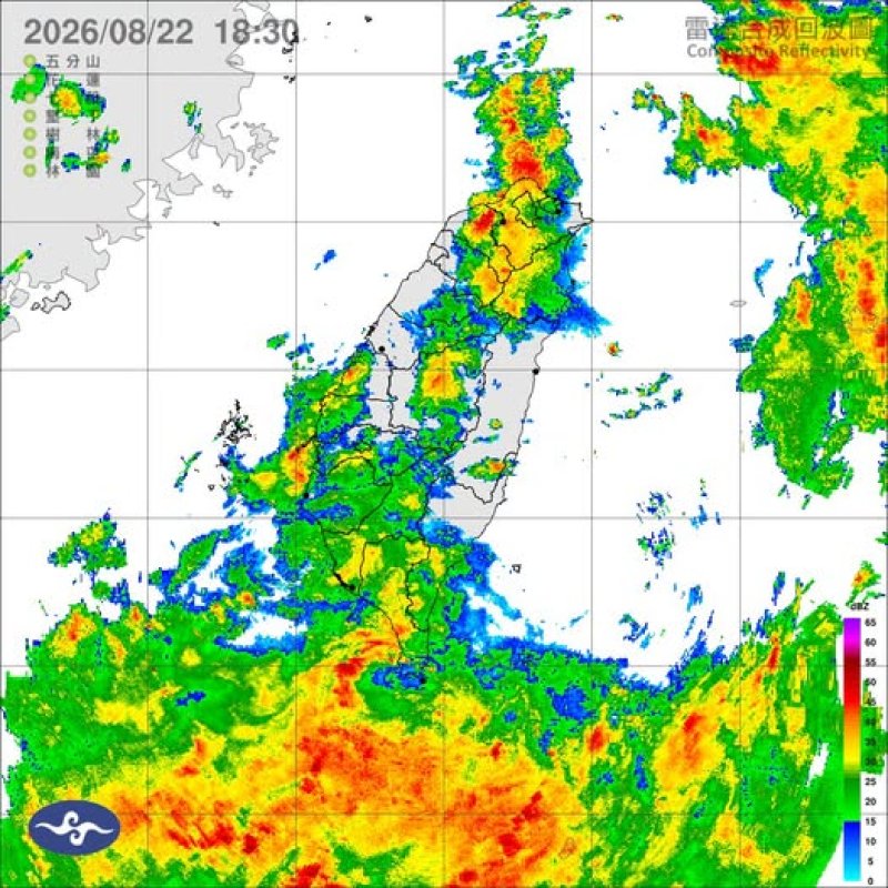 低壓帶、西南風挾豪雨襲南台灣　台南、高雄、屏東23日停班停課