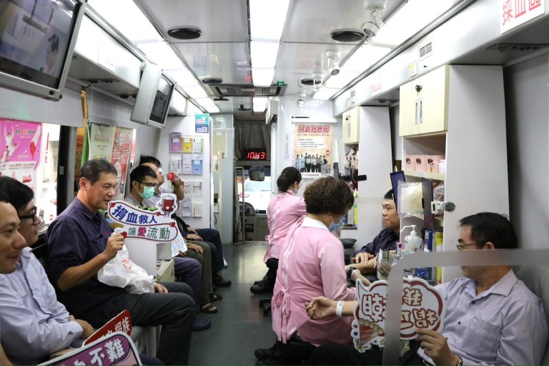 中油公司大林煉油廠 舉辦愛心捐血 共募集87袋，共21,750C.C的血液