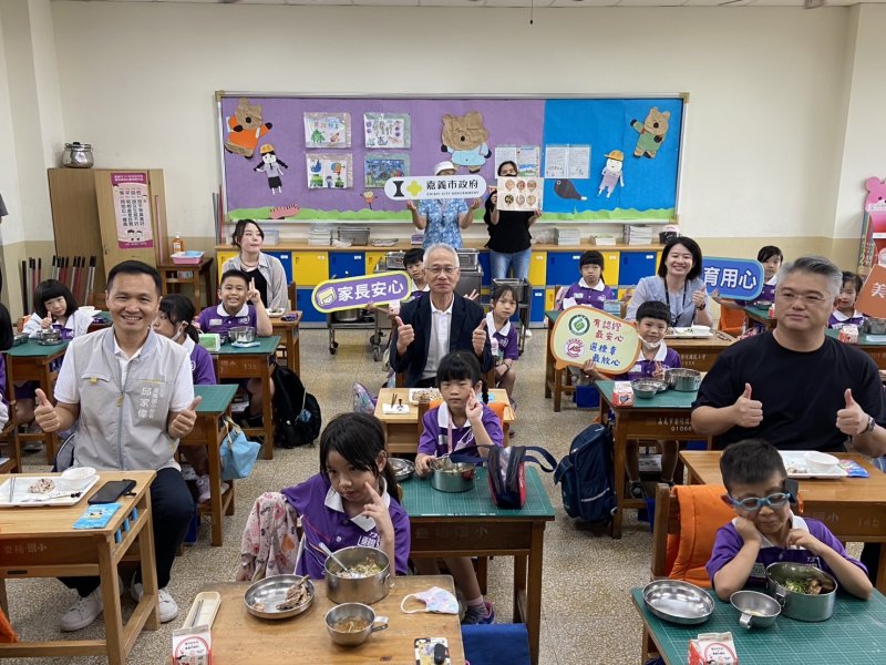 嘉義市公私立國中小午餐免費 115學年度2.2萬師生受惠