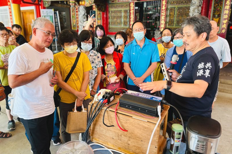 嘉義市太陽能推廣！咖啡、爆米花體驗永續綠生活