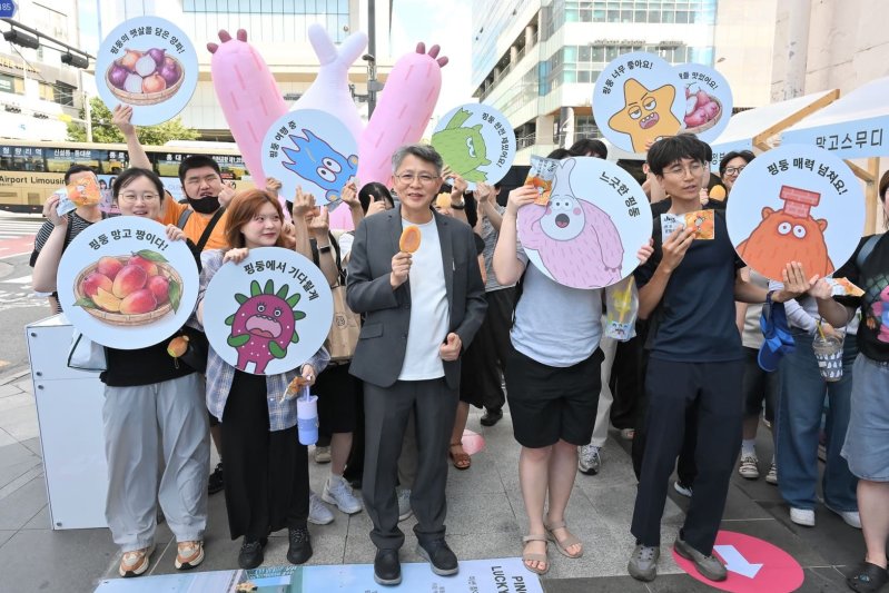 屏東「萌」攻首爾！吉祥物現身弘大 邀韓國旅客體驗療癒之旅