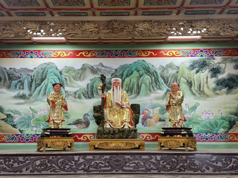 東照山關帝廟9/12備500條紅線助單身男女牽姻緣 月老神尊開光迎良緣