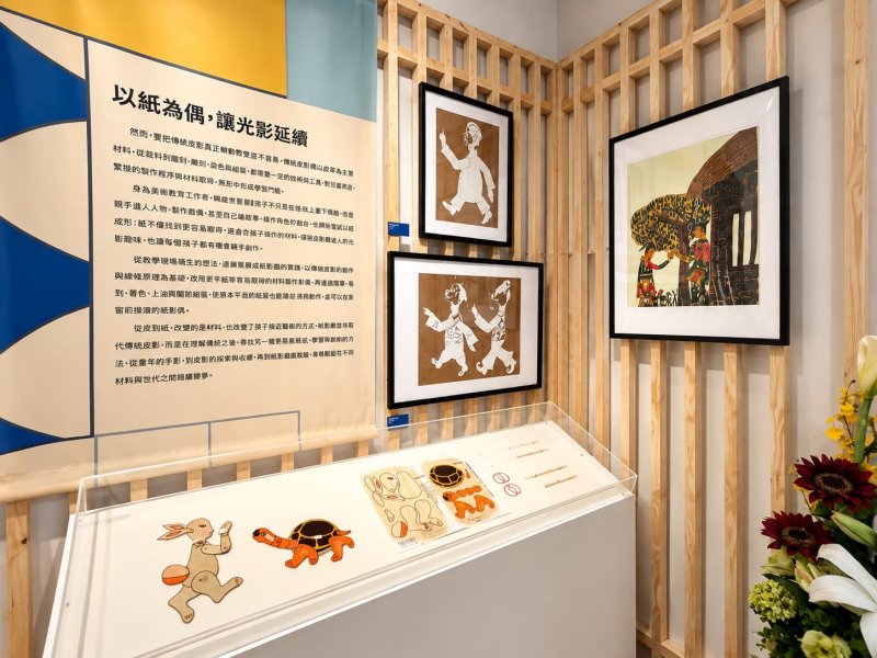 紙影光影交織藝術之美　屏東戲曲故事館「陳處世紙影藝術的世界」展出