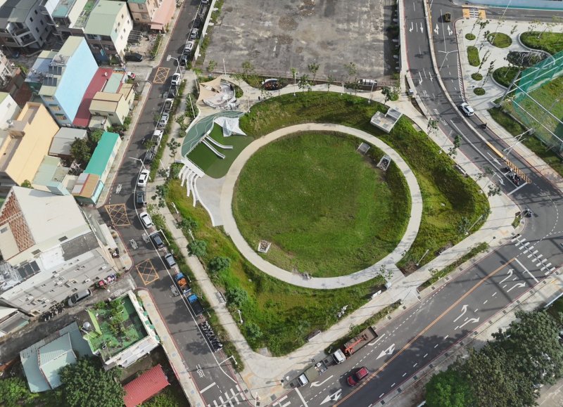 滯洪公園串聯O9生活圈　林欽榮視察建設　打造休閒運動新地標