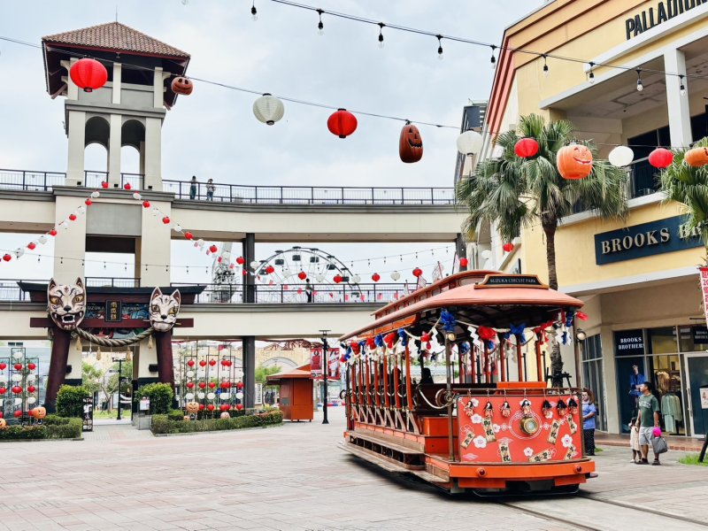 白天放電暢玩樂園、晚上與百鬼夜遊「狐火夜行」！SKM Park Outlets 高雄草衙中秋一路玩到萬聖節！