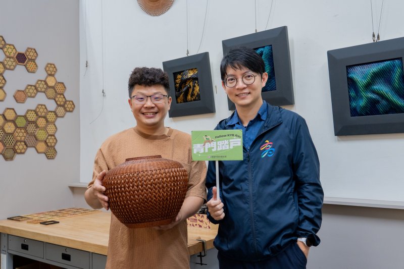 竹編青年創新傳承　陳詠笙融合台日泰手藝進駐醒村