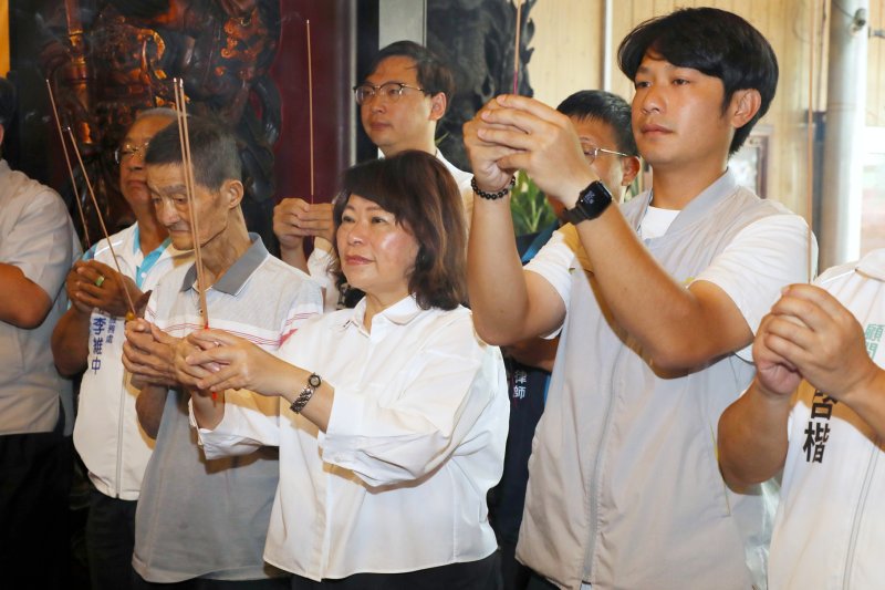 福德正神聖誕祈福　黃敏惠參拜嘉市四城門土地公 願市民平安