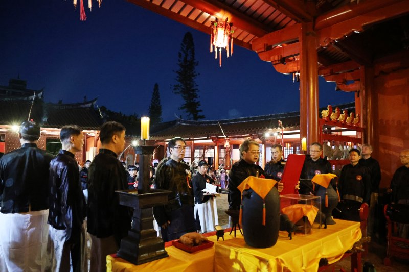 台南孔廟秋祭依古禮登場 黃偉哲盼深化文化傳承與尊師精神