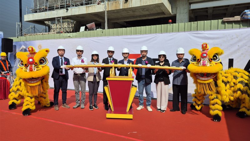 瑞儀光電新建廠房今上梁  預估創造300個就業機會