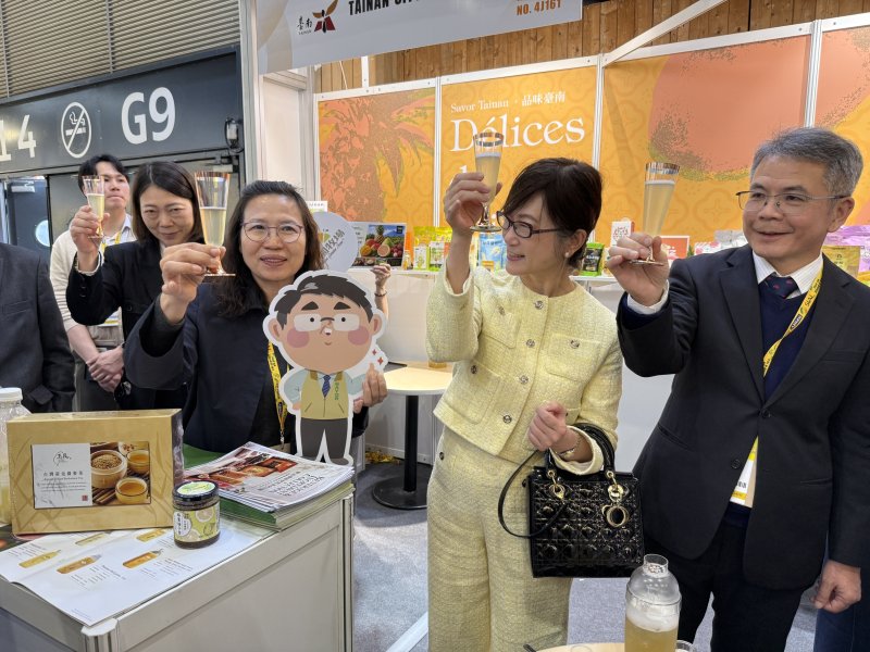 臺南農產搶攻歐洲市場 2026巴黎食品展首度亮相