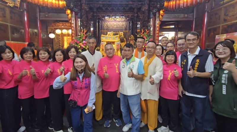 北港武德宮中路武財神駕臨鳳邑雙慈殿 「聞聲救苦、慈航普渡」殊途同歸，兩宮殿會香意義超凡