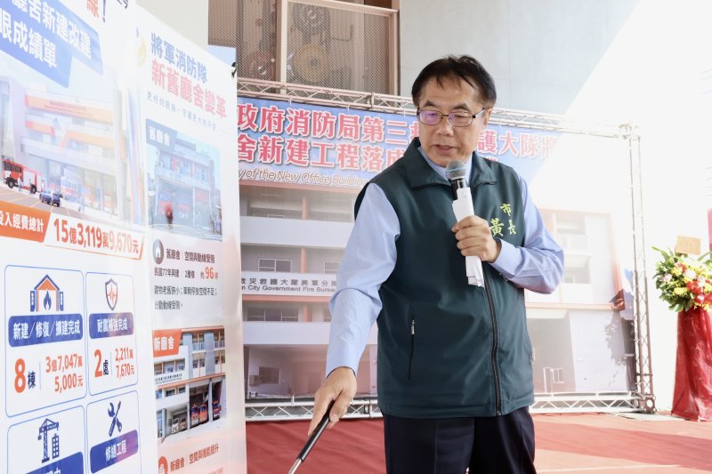 打造沿海救災新據點　臺南投入7,800萬元興建將軍消防廳舍