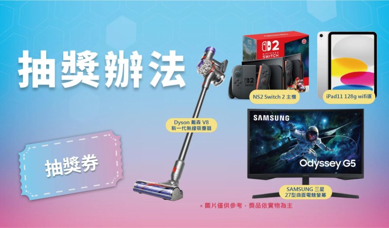 抽獎辦法 圖/主辦單位