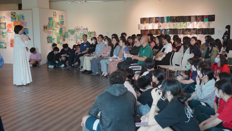 「說給植物聽」跨校創作特展開幕盛況 「說給植物聽」跨校創作特展開幕盛況
