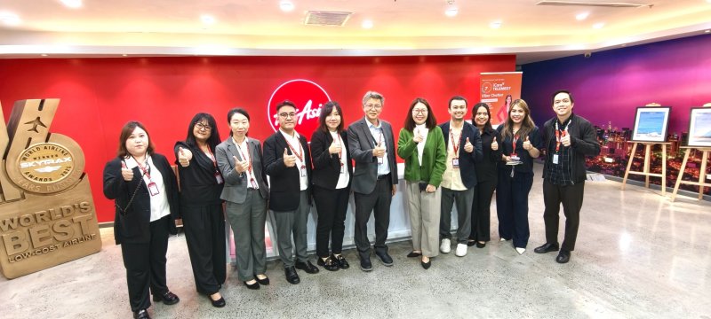 拜訪亞洲航空（AIR ASIA）菲律賓分公司