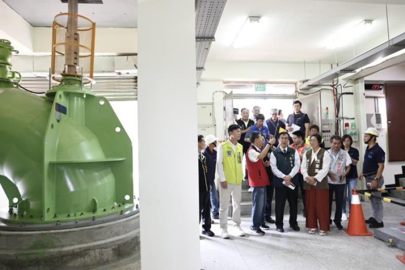 市長十分重視南興抽水站及興隆寺抽水站老舊機組汰換情形