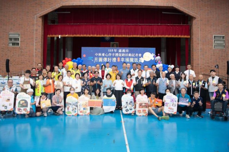 嘉義市長黃敏惠為活動熱情站台 嘉義市長黃敏惠為活動熱情站台