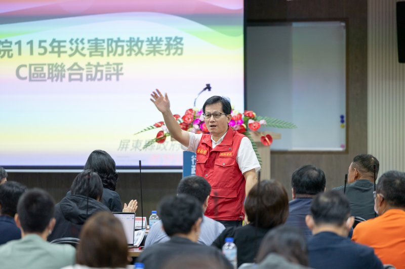 災防辦執行秘書王雅禾參議表示,臺南市除持續強化災前整備與災時應變,也非常重視災後復原品質 災防辦執行秘書王雅禾參議表示,臺南市除持續強化災前整備與災時應變,也非常重視災後復原品質