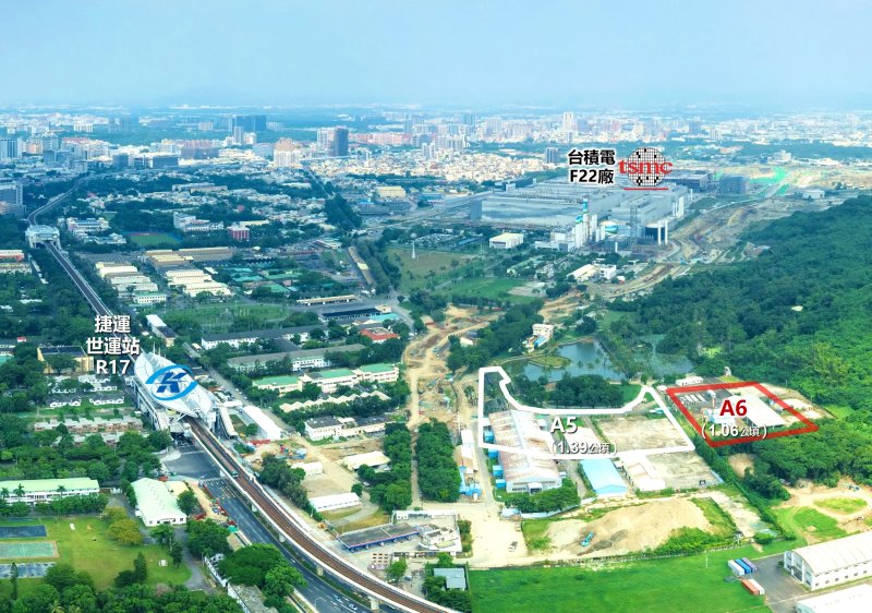 R17世運站東側A6街廓公辦都市更新基地位置圖