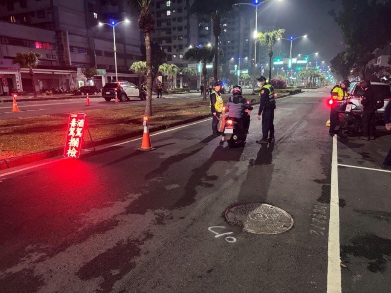 統計,今(115)年 1 月至 9 月止,前鎮警分局已累計查獲酒後駕車 191 件、毒駕 79 件 統計,今(115)年 1 月至 9 月止,前鎮警分局已累計查獲酒後駕車 191 件、毒駕 79 件