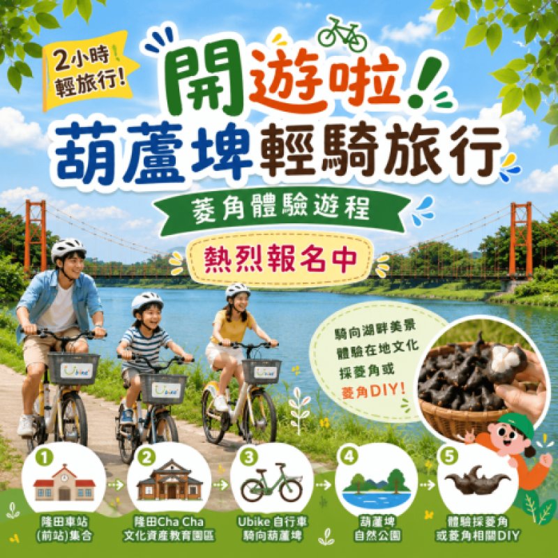 葫蘆埤輕騎旅行
