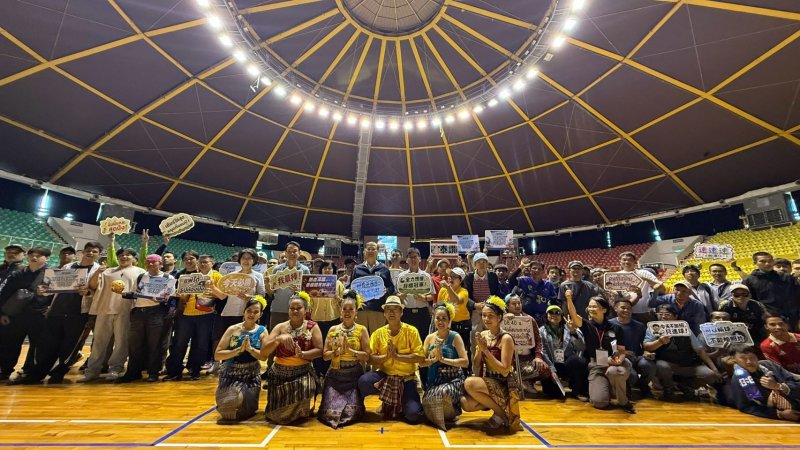 高雄市勞工局與運動發展局（4）日在鳳山運動園區舉辦「泰國體育文化嘉年華」
