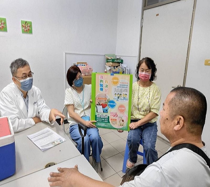 衛生局長張秀君表示，預立醫療不是放棄治療，而是提前為自己保留選擇的權利