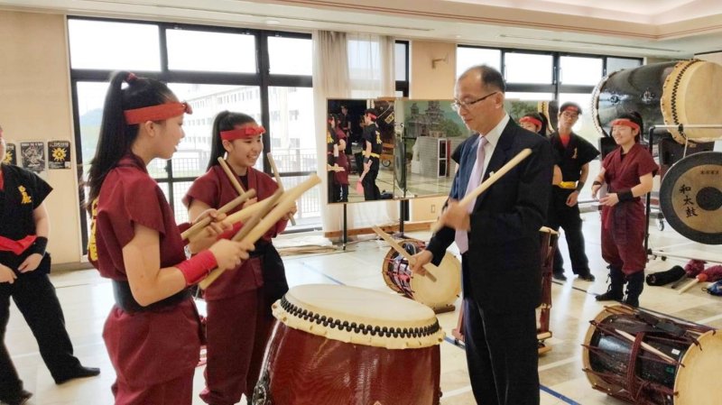 至必由館高校進行國際教育交流 至必由館高校進行國際教育交流