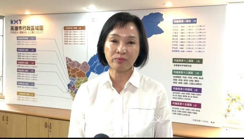 柯志恩回應民進黨青年營：高雄選戰須由選民定奪，不容旁人說嘴