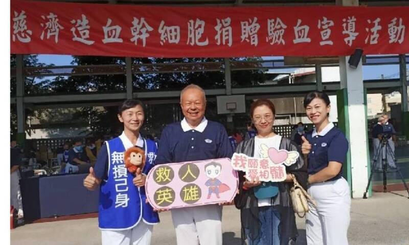 慈濟志工宣導骨捐救人一命 樹德科大學生熱絡響應